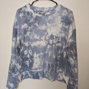 Pink Republic blue tie dye looking Sweater